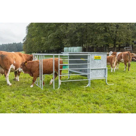 Patura Kraftfutterautomat für Kälber mit Kälberschlupf - 1050L