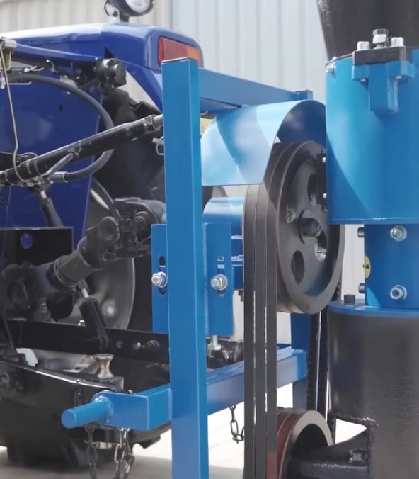 Pelletpresse 300 kg/h Zapfwelle | Profi-Granulator für Futter & Biomasse | Hochleistungs-Pelletmaschine