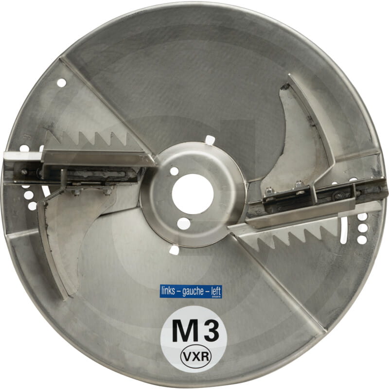 Rauch Wurfscheibe kpl. links M3P - VXR -  Alpha 1131, 1132, 1141, 1142