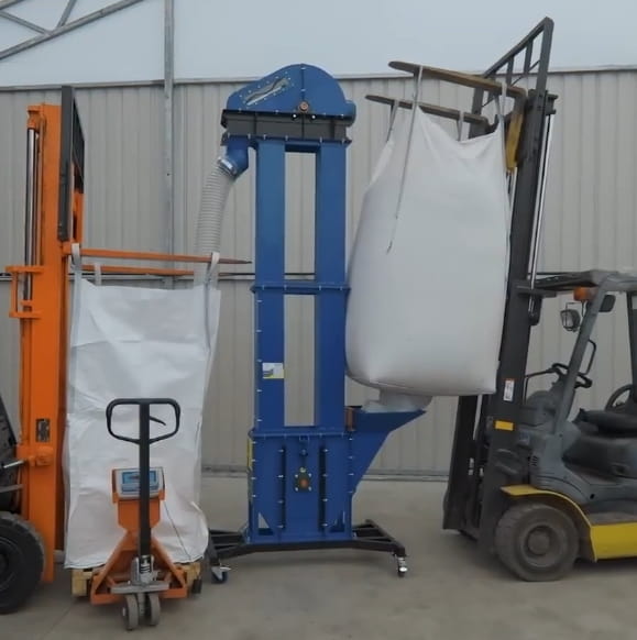 Bucket conveyor / bucket elevator 2600mm - 400V / 1.5kW