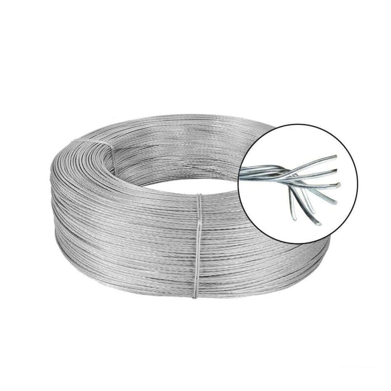 10243 Weidezaundraht / Drahtlitze - 1,5mm / 200m