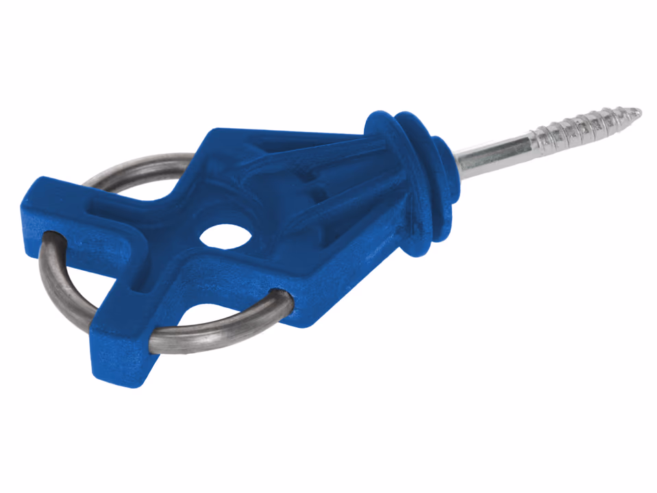 6x Premium Torisolator X³, blau Edelstahl, im Blister