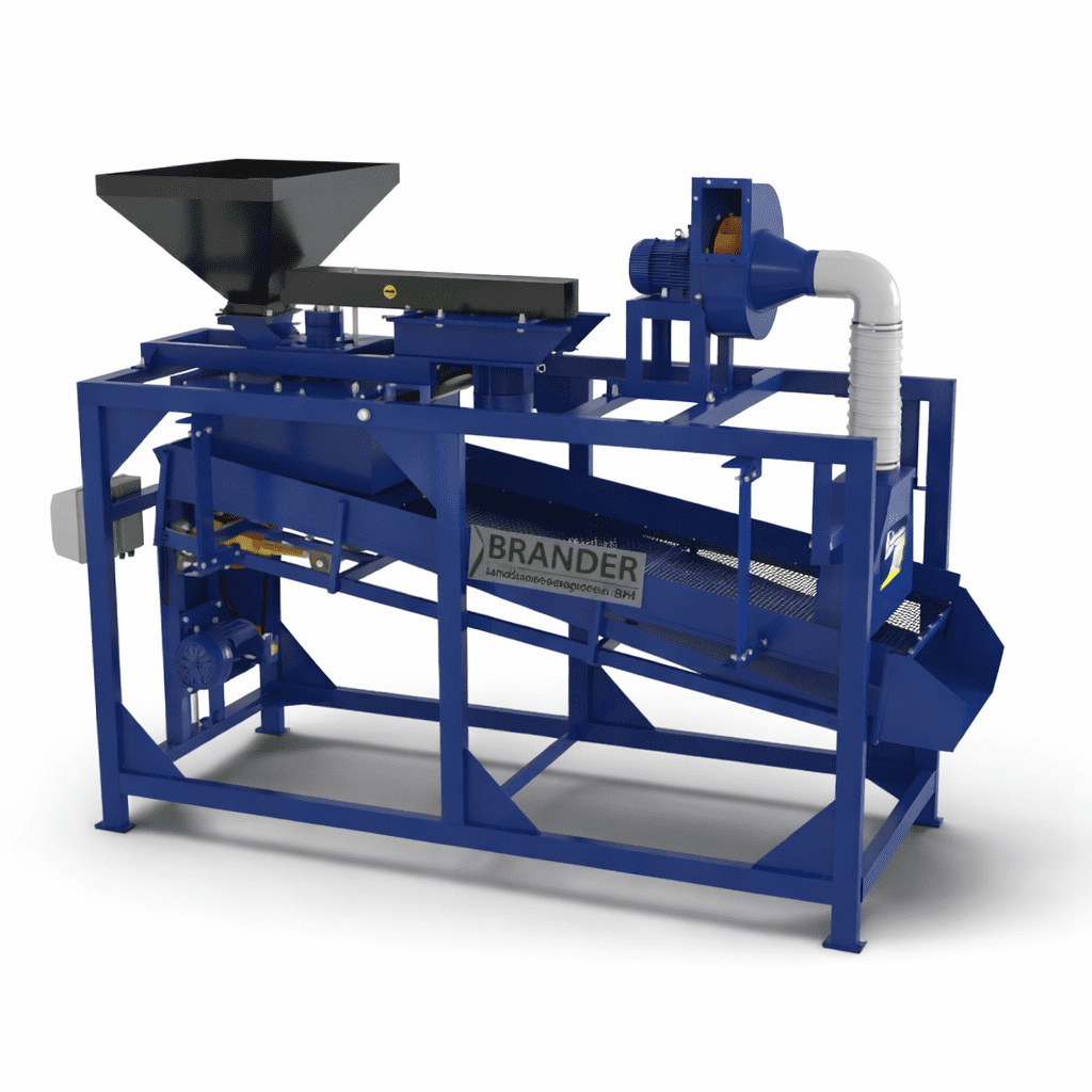 Professional sunflower seed shelling machine · 500 kg/h · Industrial sheller