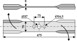 BL3739 Gedrehtes Messer re. für Ilmer