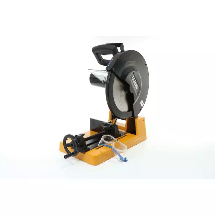 Elmag Metallkreissägemaschine TKS 355 Set – 2.200 W Power, HM Sägeblatt 90 Zähne