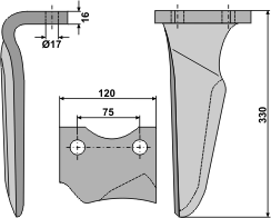 BL6044 RH-NIE-01R Kreiseleggenzinken
