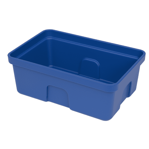 EMP Labor Auffangwanne 40L | DIBt PEHD Laborwanne robust | sichere Chemiewanne für Labor & Bildung