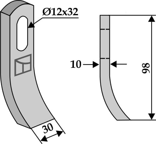 BL3702 Schlegel 98mm - passend zu Herder 9572.2002