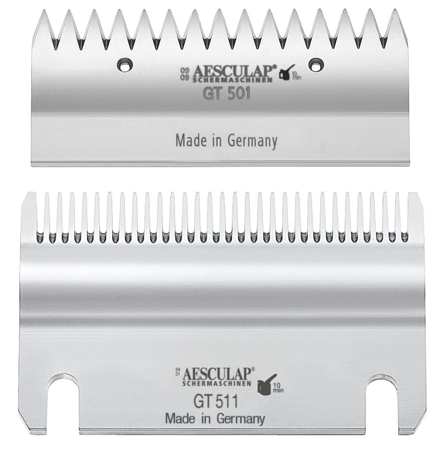 Aesculap Schermesser-Set Econom - Zähne Obermesser 15, Untermesser 31 / Schurhöhe 1mm