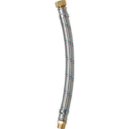 Patura Flexibler Anschluss-Schlauch, Innengewinde/Außengewinde ½", Länge 30 cm