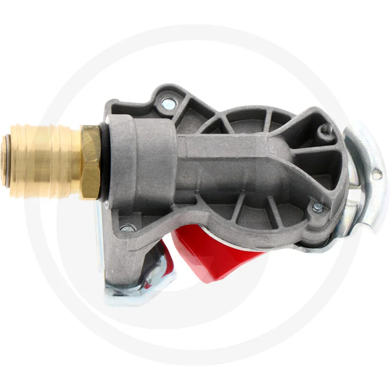 Kupplungskopf rot - mit Schnellkupplung M22 x 1,5