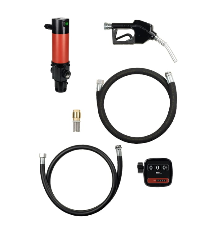 Pompe diesel Pressol ROTAxx 12V 54 l/min avec débitmètre et pistolet de distribution automatique ZVAD