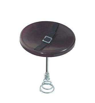 70437 Melkschemel einbein mit Feder