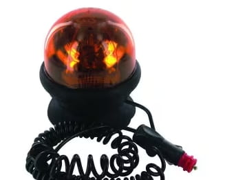 Sacex Warnleuchte LED magnetisch Glühlampe, 55W, 12V, magnetisch, Ø 130mm