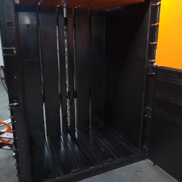 Altpapierpresse / Kartonpresse / Folienpresse 28 Tonnen - 400V / 5,5kW