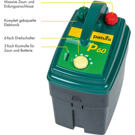 Patura electric fence energizer P60