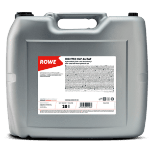BL20511 Hydrauliköl Rowe - HIGHTEC HLP 46 ZAF - DIN 51524, p. 2 - VDMA 24318 - SEB 181-222 - AFNOR E48 603 H