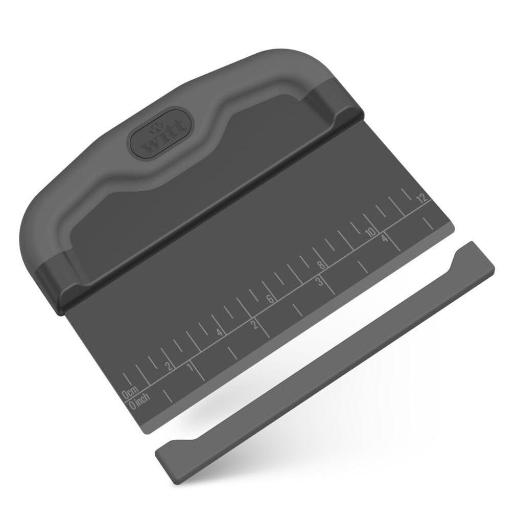 Witt Pizza-Teigschaber Black Edition - mit Softgriff