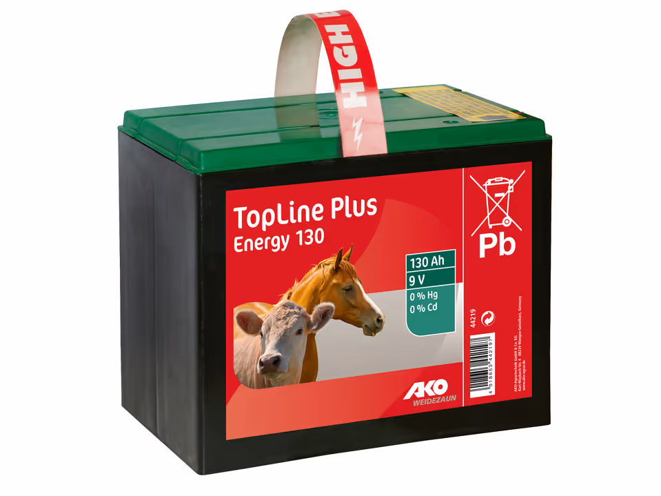 AKO Batterie 9 V, 130 Ah TopLine Plus Energy 130