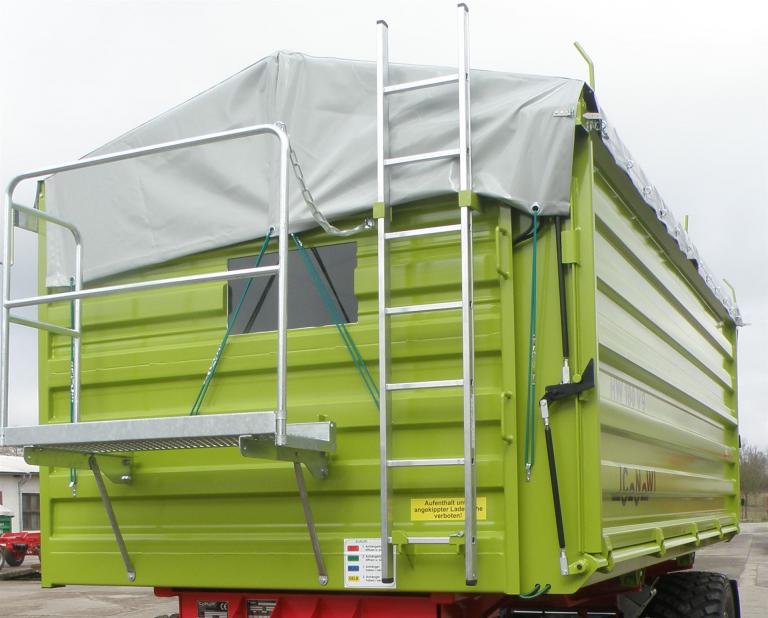 Anhänger Conow HW180 V9 | 18t Nutzlast | 19,8m³ Ladevolumen | Hydraulische Bordwand – Effizient & robust