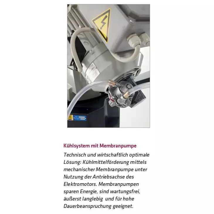 Elmag Metall Kreissägemaschine MKS 250 RLSS-N 40/80 Upm