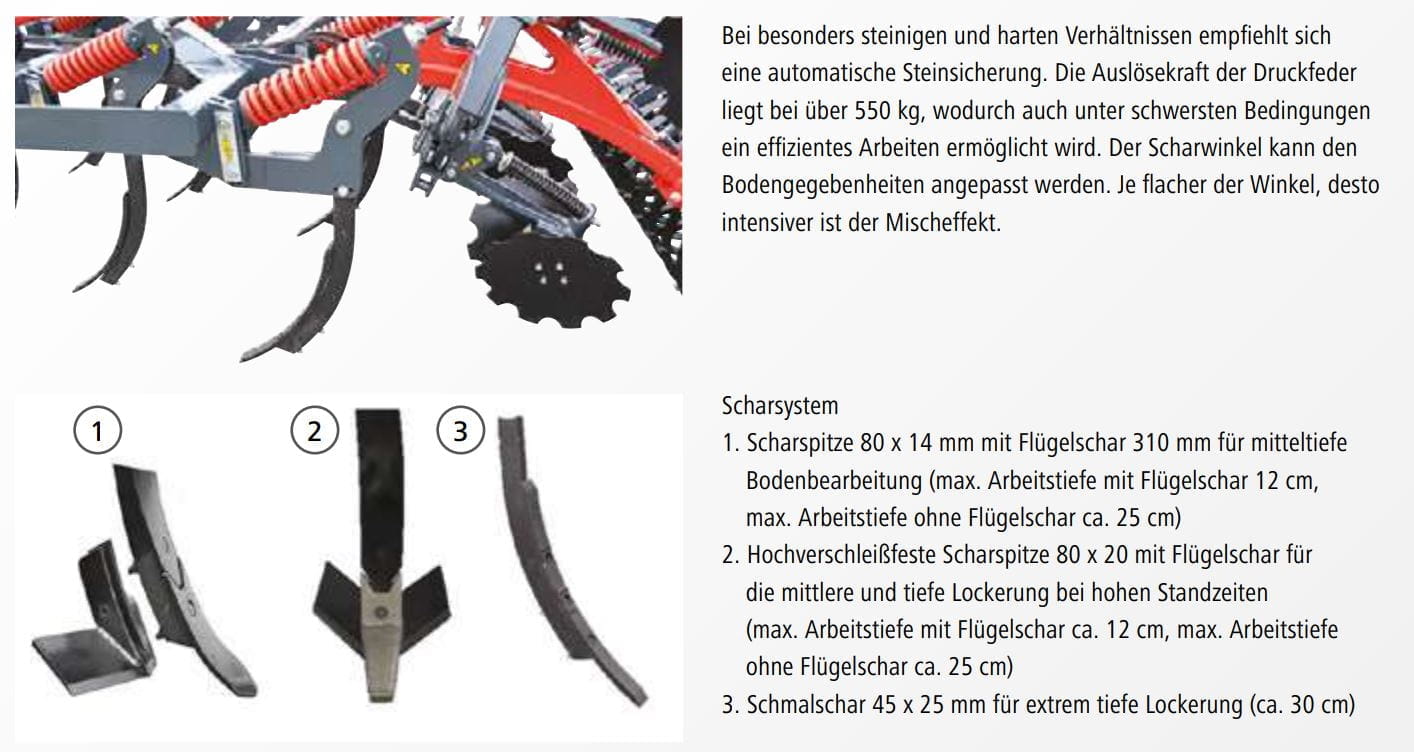 Saphir Mulchsaatgrubber Tinestar Profi
