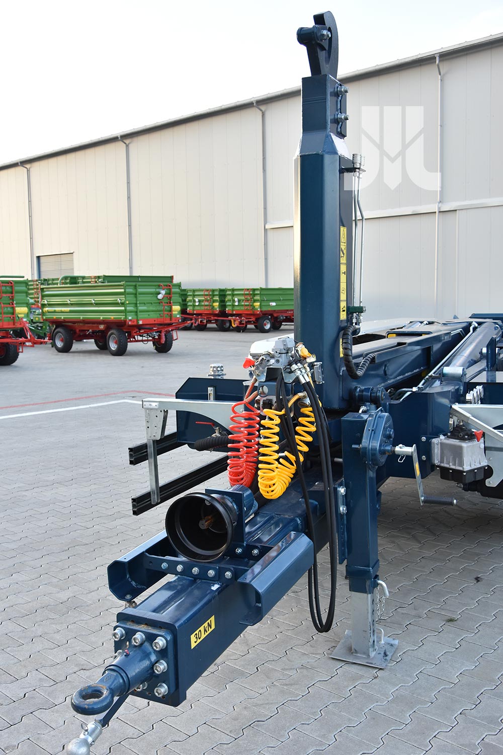 Schlepaggregat, Kipperaufbau, Hydraulik, Stahlrahmen, Anhängerkupplung