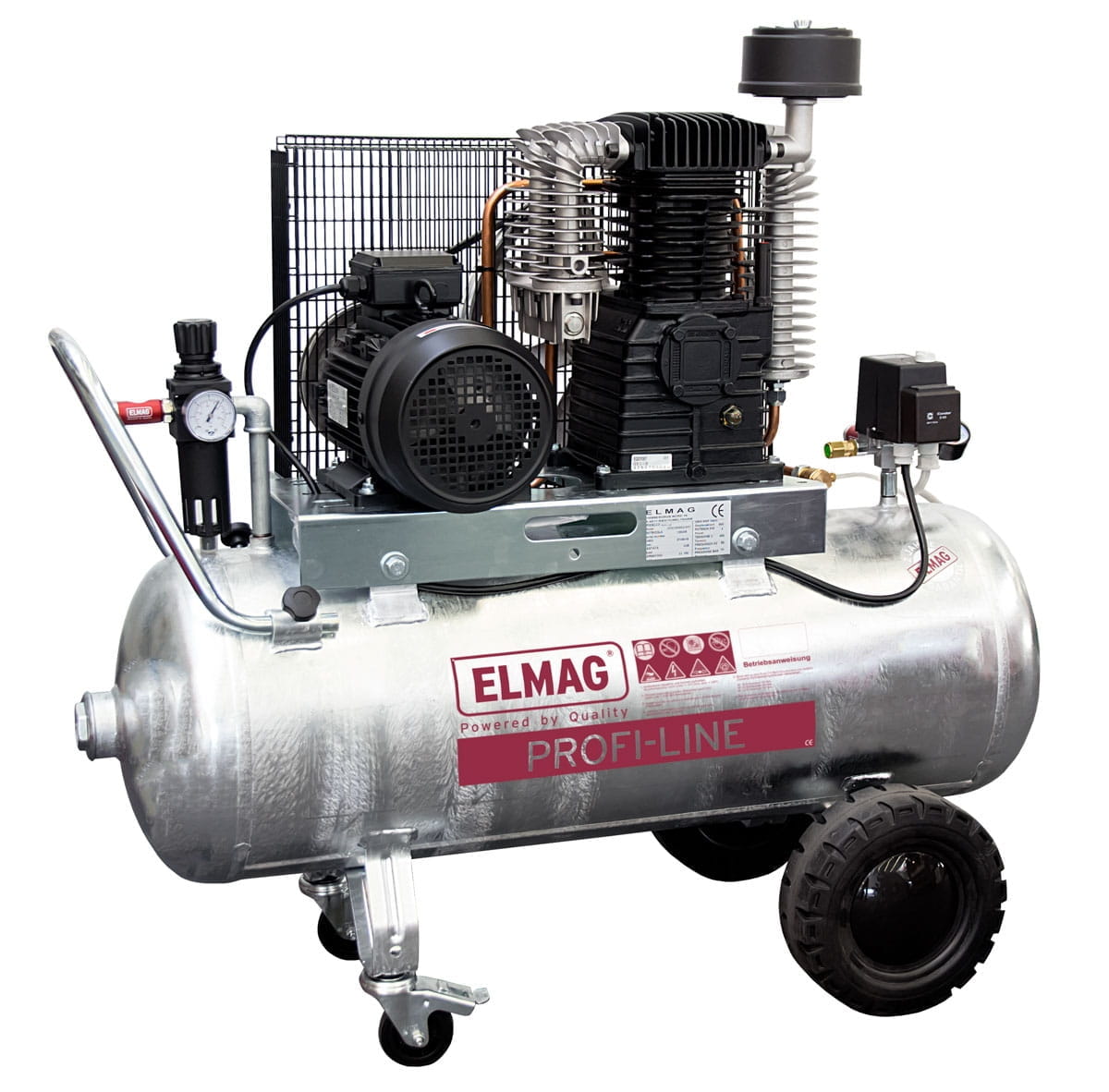 Compressor PROFI-LINE 'GALVANIZED' PL-Z 840/10/200 D