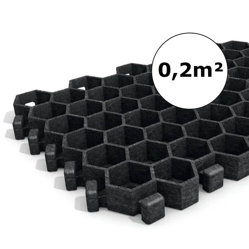 Paddockplatten »Rasenwaben« zur Befestigung - 50x40cm