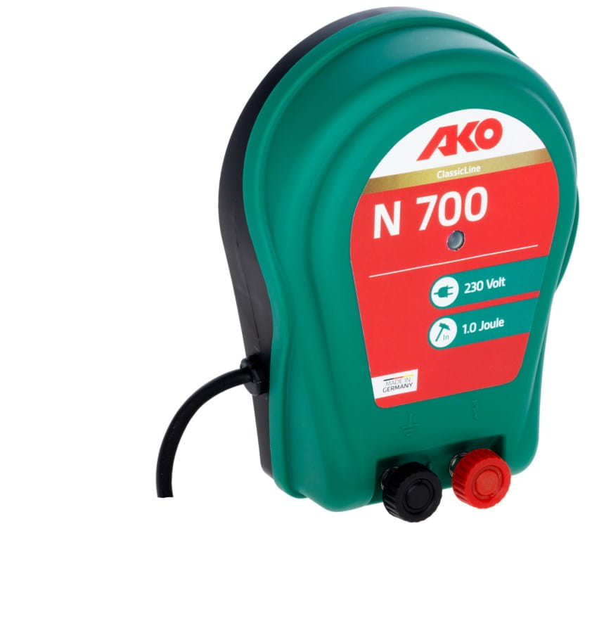 AKO Compact Power N 700 – 230V Weidezaungerät für kurze Zäune & Hobbyweiden