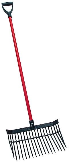 20210 Pferdedunggabel Metall komplett mit Stiel