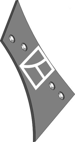 Brush plate front part left - suitable for Lemken BU1B / BU2B / NBU1B / NBU2B