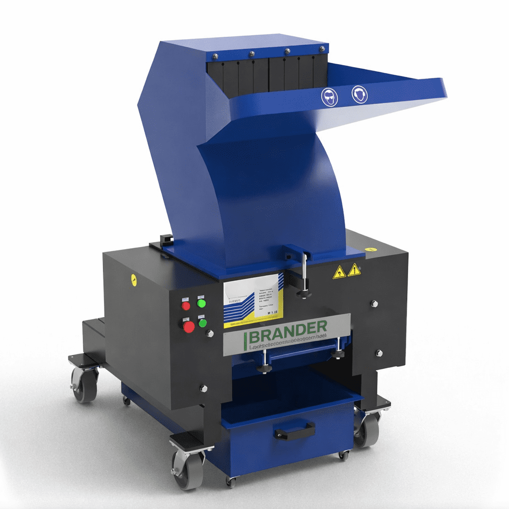 Plastic shredder / plastic crusher - 400V / 7.5kW