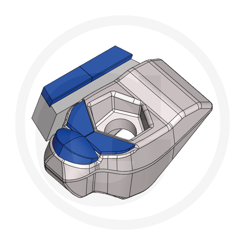 Carbide Werkzeug Hammer Hartmetall - passend zu Prinoth