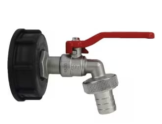 IBC adapter S60x6 with 3/4" tap