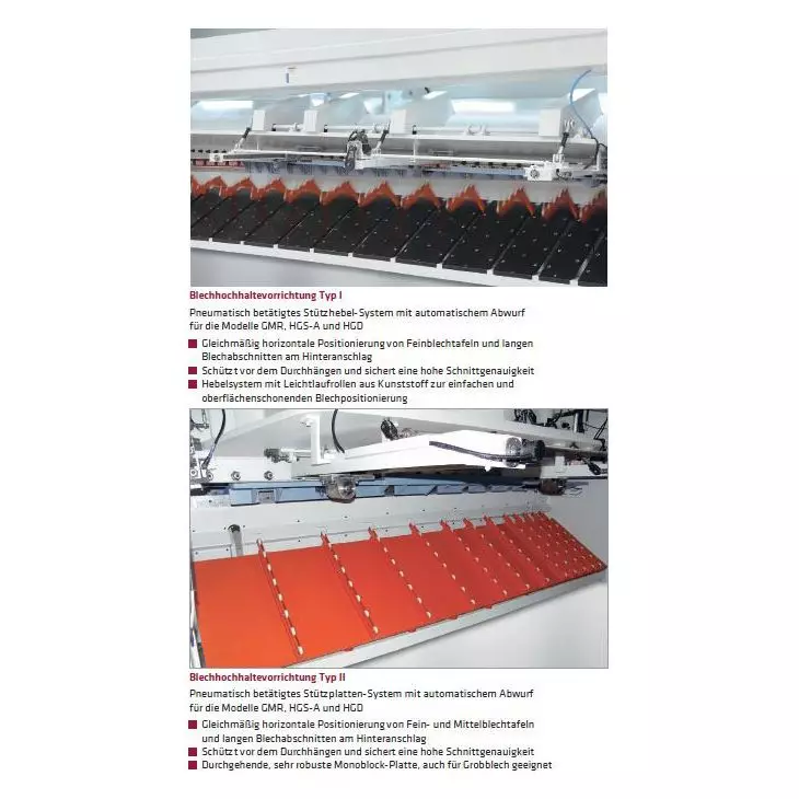 Elmag hydraulic sheet metal shears 2100-8mm