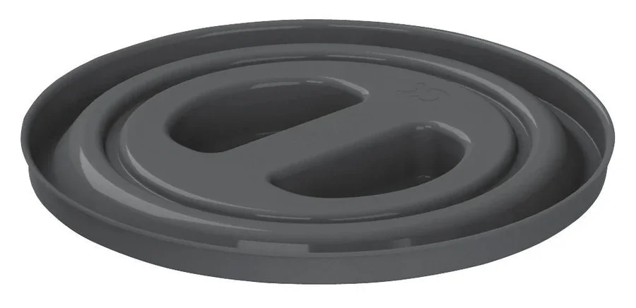 Deckel für Stall- und Baueimer Schwarz – Robuster Kunststoffdeckel für Futtereimer