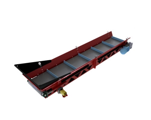 Conveyor belt 2500 × 250 mm – Compact conveyor belt with 0.55 kW drive | 400V