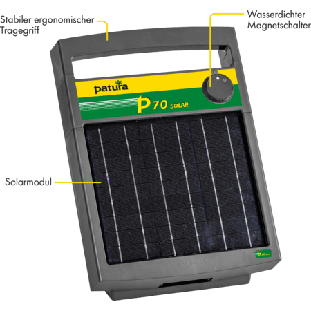 Patura solar electric fence energizer - P70