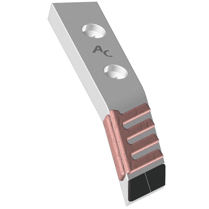 BL40195 SPITZE FÜR MEIßEL RAZOL 330*60*25 - L.A.: 85 - Links M320 104 / ARAPLOW / ACB / Profilab