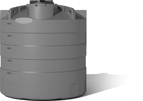 EMP Oberirdischer Lagertank 3000L – Industrietank mit Entlüftungsdeckel & Mannloch Ø400 mm