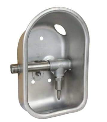 Suevia Stainless Steel Piglet Drinking Trough Model 72U