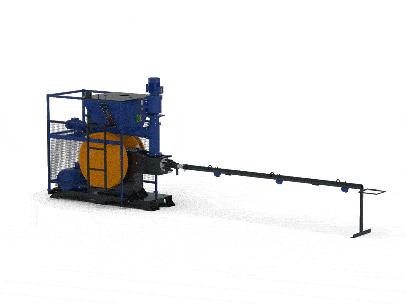 Mechanical briquette press up to 350 kg/h – Professional briquetting press for wood and agricultural waste