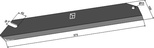 BL29897 Ladewagenmesser - passend zu Krone 000153613