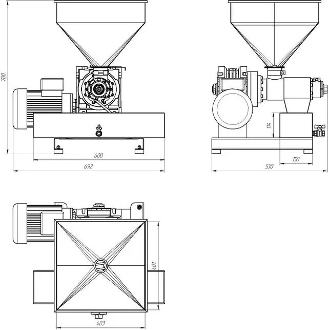 Professionelle Ölpresse für Kaltpressung 5–45 kg/h – Pflanzenölpresse 230 V mit einstellbarer Press-Temperatur