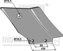 BL28922 Leitblech - rechts