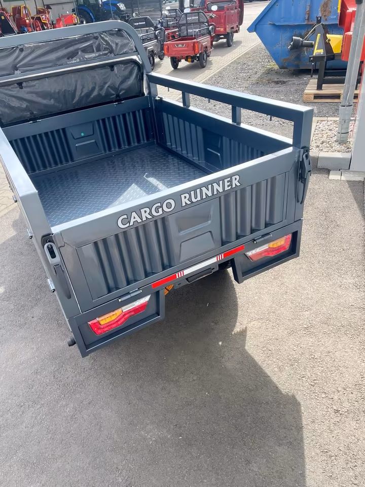 Cargo Runner BIG – Transporteur électrique 2200 W avec batterie 80 Ah | 42 km/h | Plateau géant