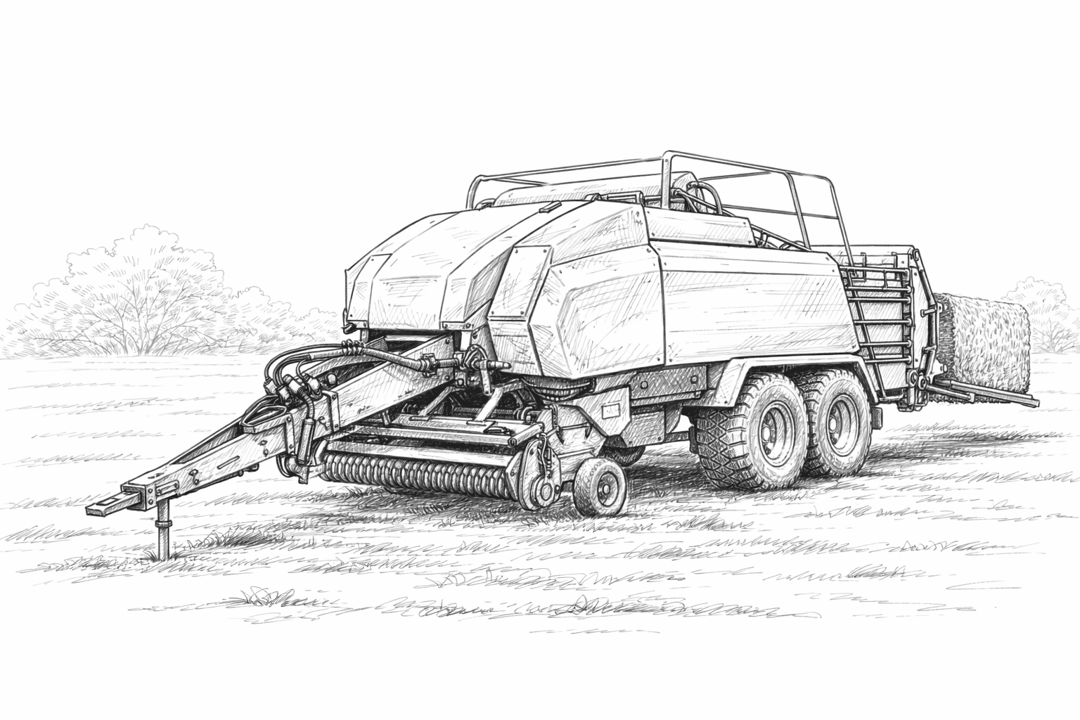 Brander spare parts Claas Quadrant 3300 RF, RC (740) - Serial number 74000011-74099999