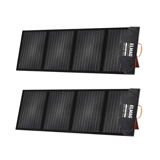 BL41956 Faltbares Solarpanel SOLAR 100 DUO - monokristallin 18VDC, 2x100Wp für tragbare Powerstations