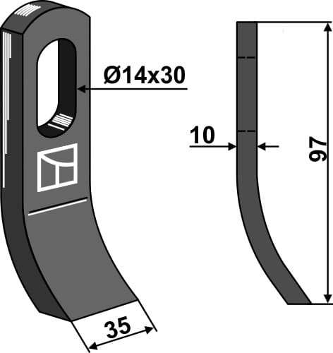 BL4259 Schlegel - passend zu Zappator 62000425 / Votex 4503030